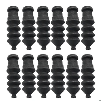 

12 Pieces Waterproof Push Rod Rubber Seal Bellow Normal Size 37mm For RC Boat Black #HC6U# Drop shipping