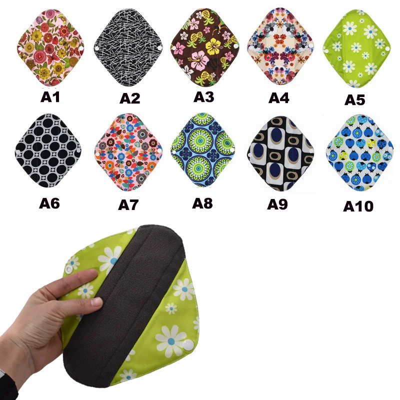 Bamboo Cloth Washable Menstrual Pad (2)