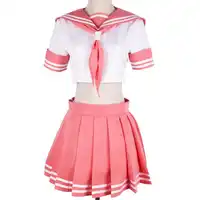 Anime Fate/Apocrypha Servant Astolfo Cosplay Costumes Women Sexy Sailor Suit Pink