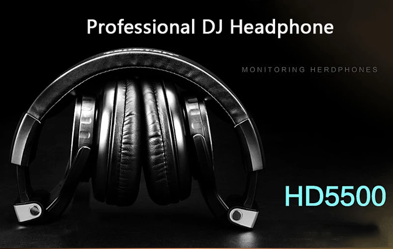 Оригинальные наушники TAKSTAR HD5500 DJ гарнитура Музыкальный монитор аудио наушники Профессиональный монитор динамические наушники для ПК