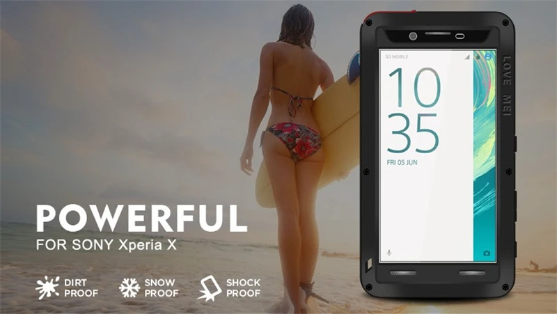 Aluminum Case For Sony Xperia X Cover (1)