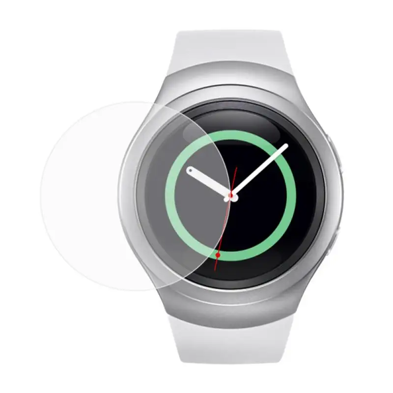 2PCS 0 03CM Thickness Glass Screen Protector For font b smartwatch b font Samsung Gear S2