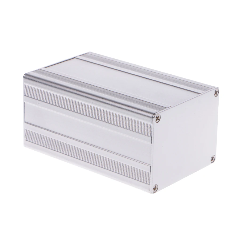 

100x65x50mm DIY Aluminum Enclosure Case Electronic Project PCB Instrument Box
