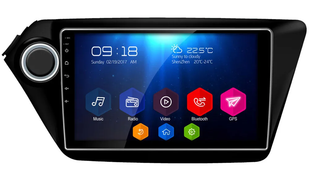 Clearance 9" IPS 4G DSP Carplay Android 8 Octa Core 4GB RAM 64GB ROM RDS Car DVD Player Radio Stereo GPS Glonass For Kia K2 Rio 2010-2014 1