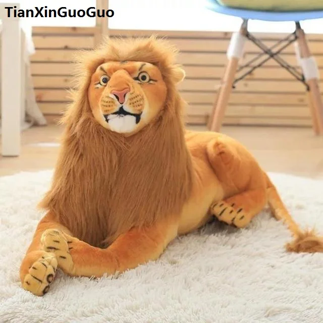 large 60cm prone lion plush toy simulation lion soft doll throw pillow birthday gift s0853 large 60cm prone lion plush toy simulation lion soft doll throw pillow birthday gift s0853