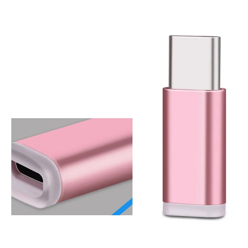 Type-C Adapter Micro USB To Type C Adaptores Mini Android Micro Female To USB Type C Male Adapteur Support Drop Shipping Retail (3)