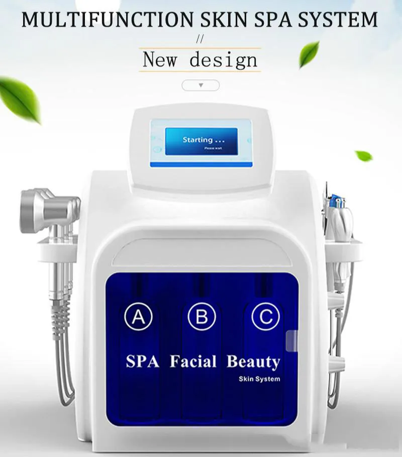 2019 Новый Desig 6 in1 переносной гидро Dermabra Bio-polar Hydra Microdermabrasion уход за кожей лица подтяжки универсальный кожи инструмент для спа