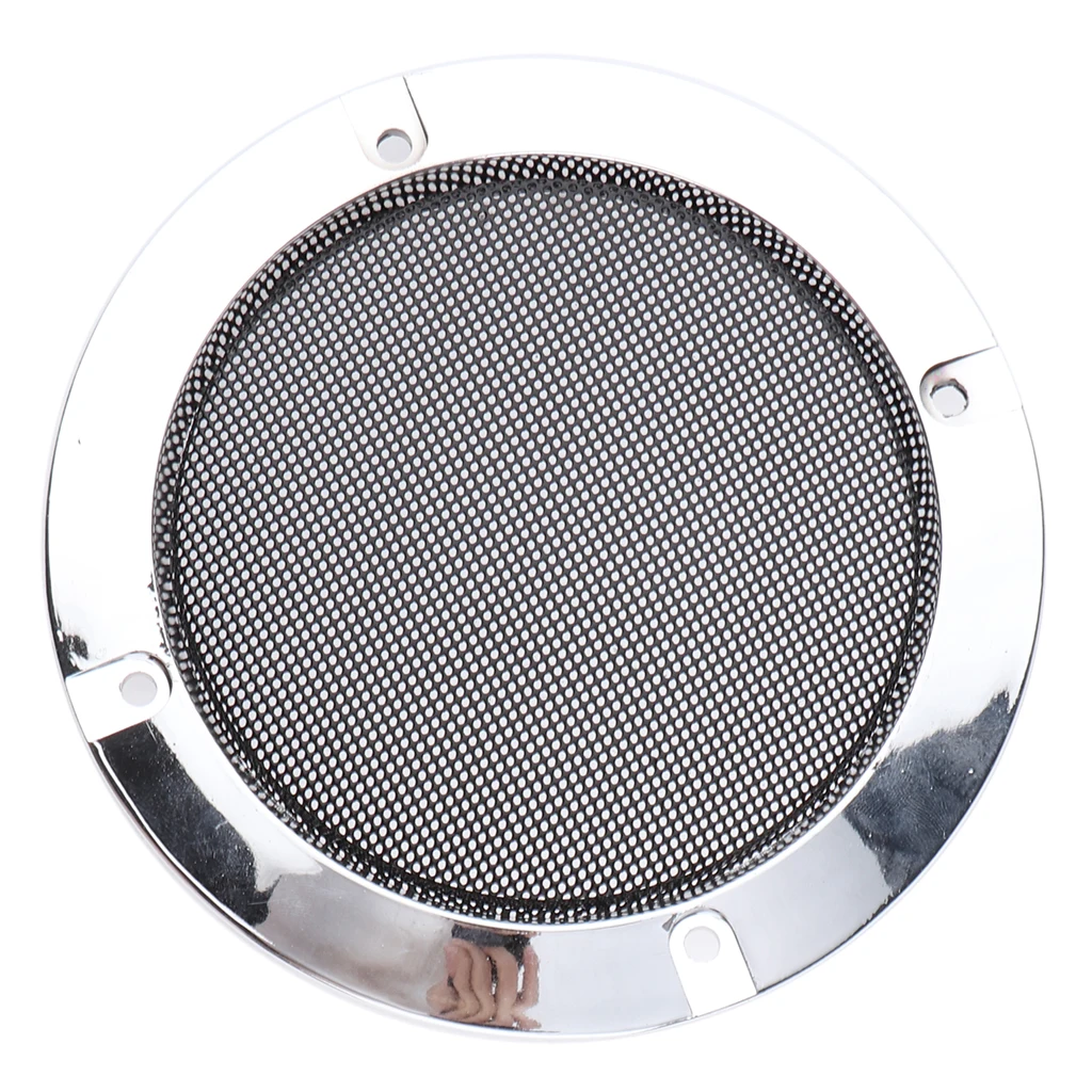 Subwoofer Speaker 4inch Grills Protective Decorative Mesh Cover Metal