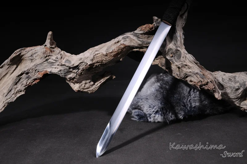 Охотничий нож тактический меч 1060 высокая сталь двойные edgeds ножны с ремешком