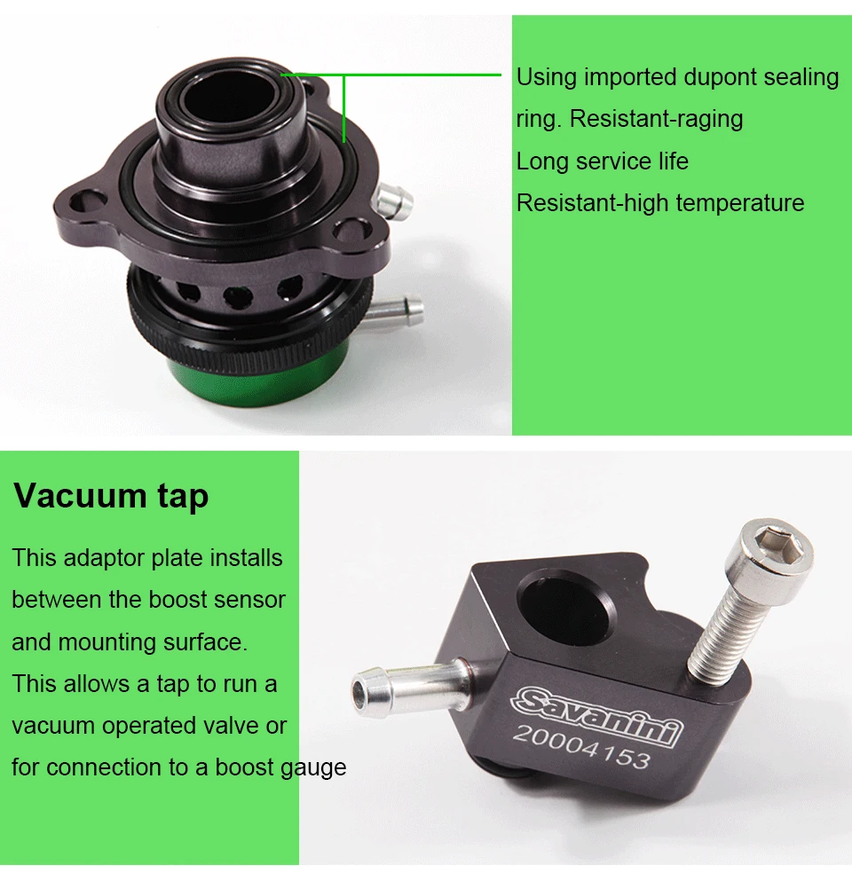 Válvula de Sopro Atmosférica para o Motor Savanini de Alta Ford Mustang Ecoboost. Qualidade. Frete Grátis 2.3 7 Cheap Peças e carregadores de turbo