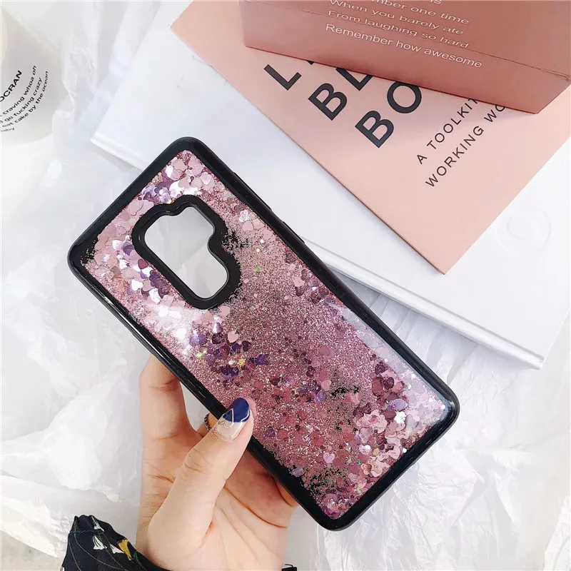 

Dynamic Glitter Liquid Case sFor Samsung Galaxy A7 2018 Case For Coque Samsung J4 J8 A9 A8 Plus 2018 Back Cover Phone Case Funda