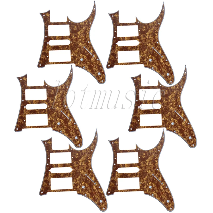 

6Pcs Cinnamon Pearl HSH Guitar Pickguard For RG250 Style Replacement