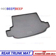 Для Subaru Forester 2008-2013 автомобильный коврик для багажника, задний внутренний багажник, Грузовой лоток, напольный ковер, автомобильный Стайлинг, украшение интерьера, аксессуары