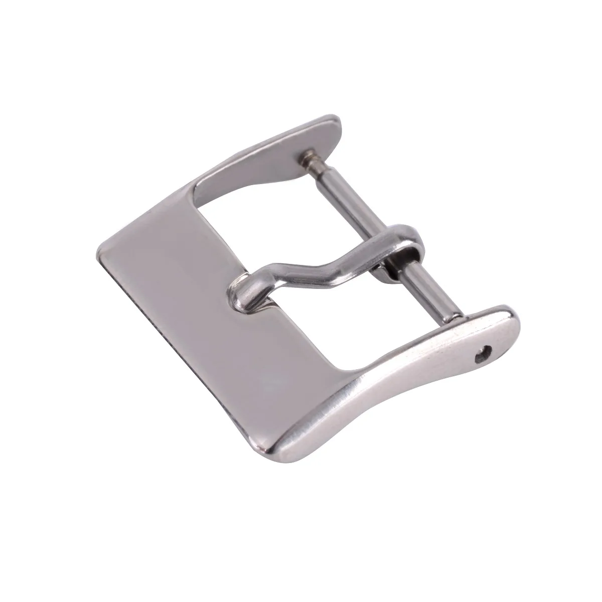 10pcs 18mm/20mm/22mm Stainless Steel Square Clasp Strap For Watch Bands Buckles decoration DIY Accessory watchband Clasp