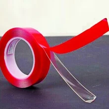 3 м х 10 мм ширина силиконовая Двухсторонняя клейкая лента наклейка для автомобиля, высокая прочность без следов двусторонняя клейкая наклейка