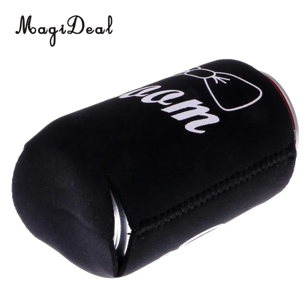 MagiDeal 2Pcs Neoprene Bride Lips Groom Stubby Beer Tin Can Cooler Sleeve Holder for Wedding Party Picnic BBQ Novelty Gift