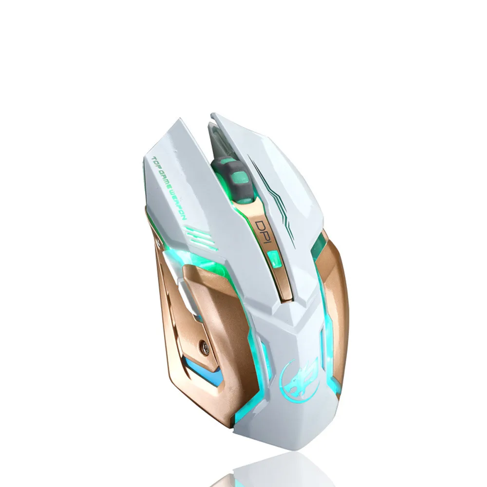 

OMESHIN Hot Selling Rechargeable Wireless Silent LED Backlit USB Wired Luminous Gamer Computer Gaming Mouse For Desktop Laptop