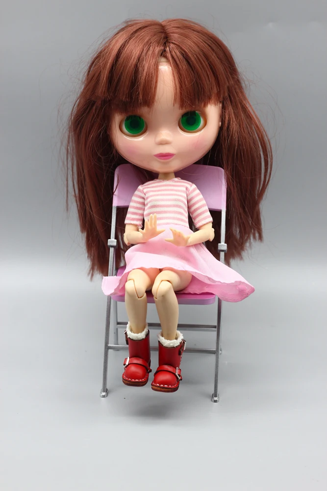 1 пара кукол, сапоги для 1/6, куклы Blyth, как подходят 1/8, куклы BJD, аксессуары для обуви, игрушки 3,7*1,6 см