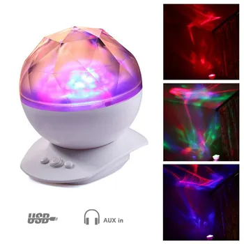 

Color Changing Led Night Light Lamp & Realistic Aurora Star Borealis Projector, Perfect for Children and Adults Sleep Aid Light