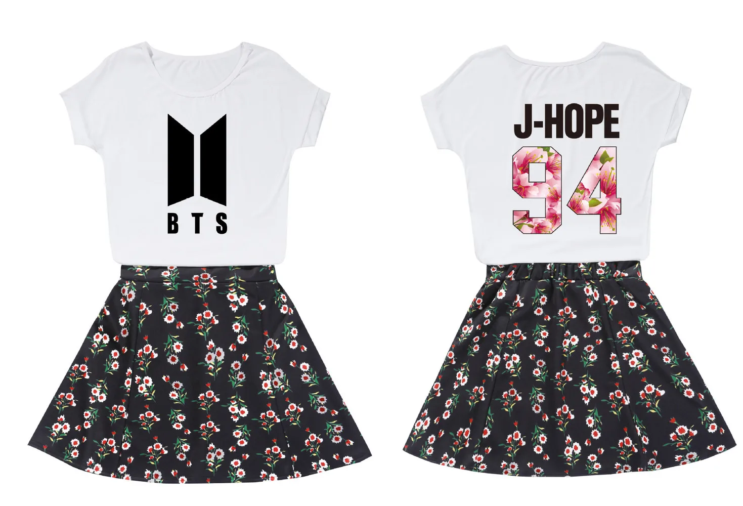 

NEW Kpop Bangtan boys Print Women Clothes 2018 Dress Harajuku Short Sleeve Autumn Elegant Dress Causal Party Dresses