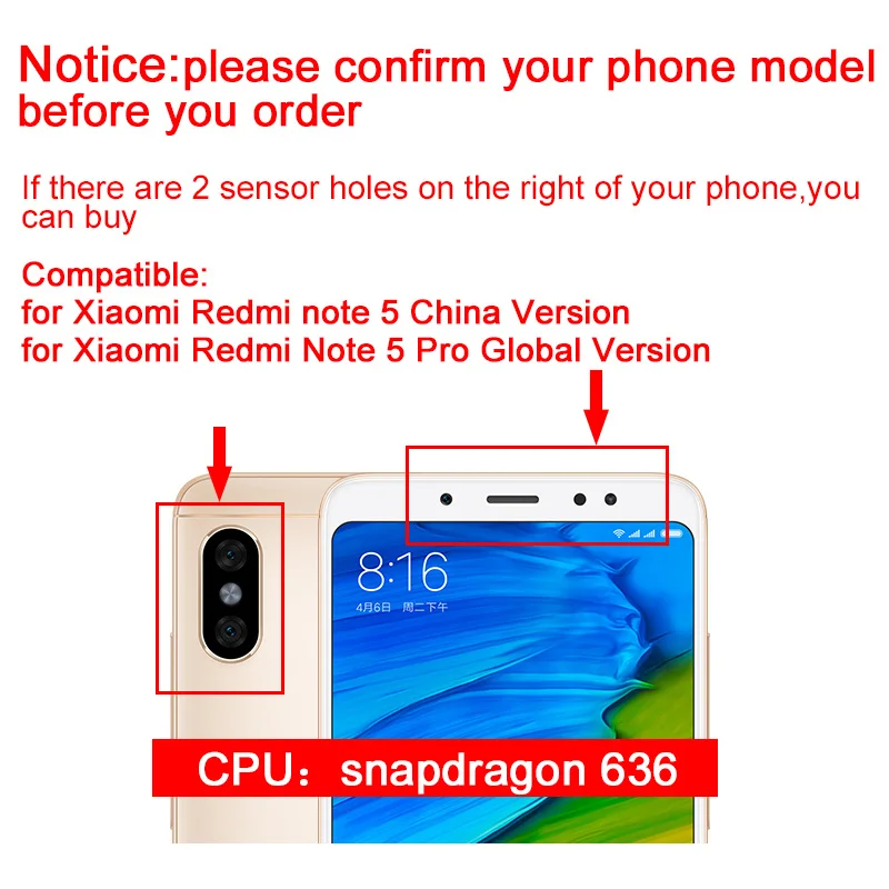 Xiaomi Redmi note 5 Global pro ЖК дисплей + сенсорная панель дигитайзер с рамкой redmi note5