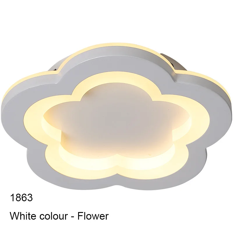 Dragonscence современный светодиодный потолочный светильник различных форм из оргстекла, светодиодная лампа для коридора, балкона, офиса, прохода, комнаты - Цвет корпуса: 1863 white