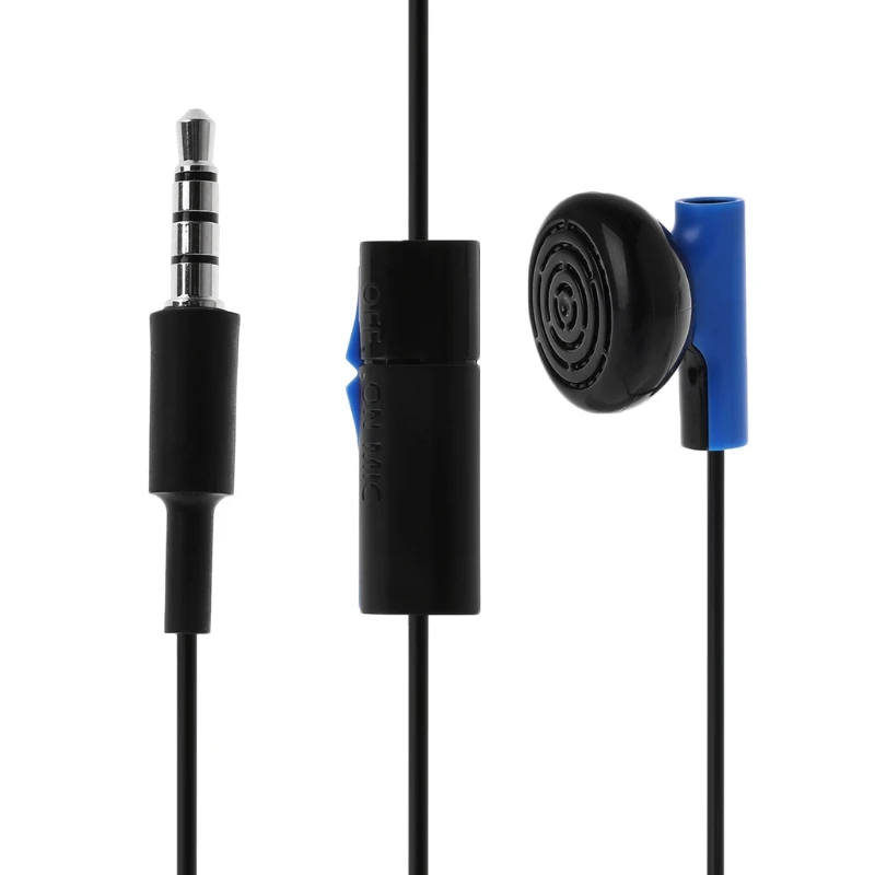 

Gamepad Headset with On/Off Mute Microphone Control For PS4 Controller Earphone Earbuds