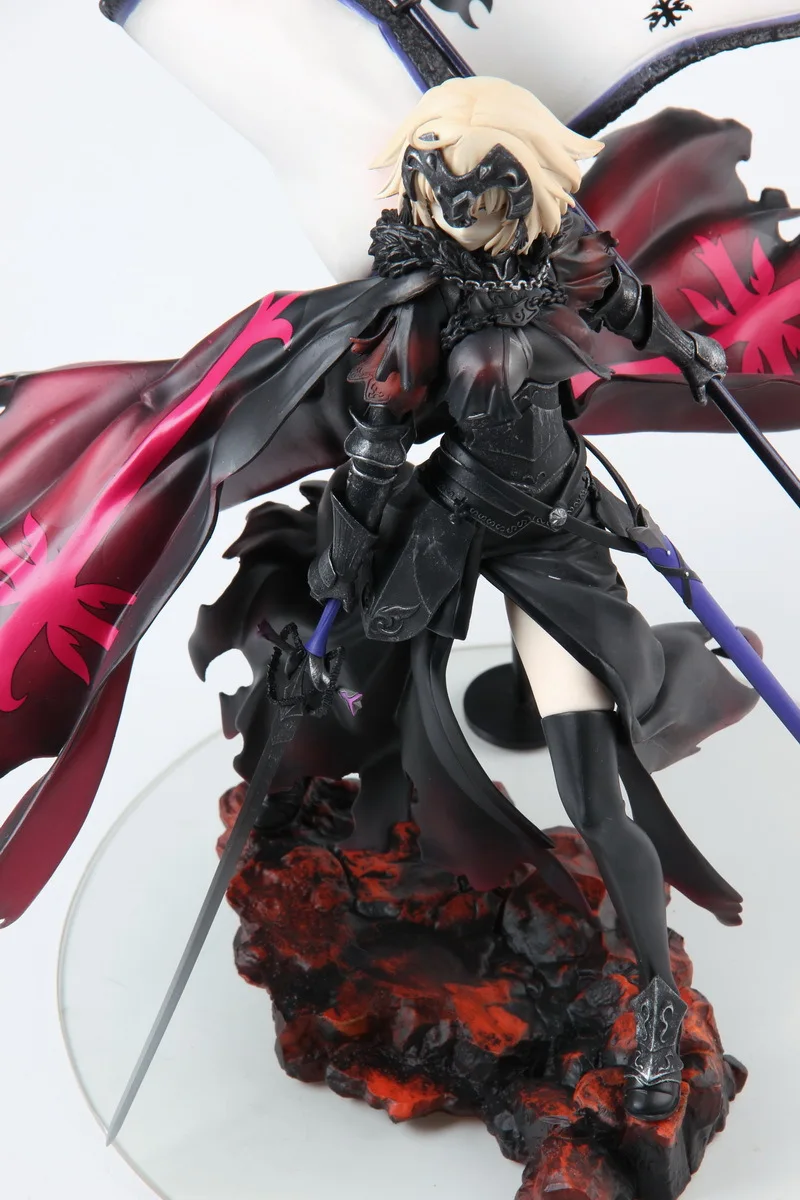 1 шт. японская аниме FGO черная линейка Fate Grand Order Jeanne D'Arc Alter 1/7 ПВХ фигурка модель игрушки кукла подарок дропшиппинг