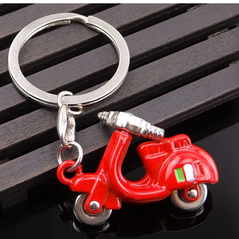 3D брелок для мотоцикла Ducati Vespa Suzuki Honda Yamaha Fiat Piagggio BMW мотоциклы автомобильные