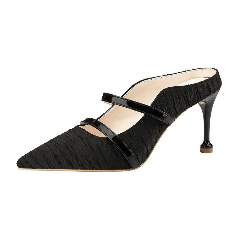 satin pointed toe shoes