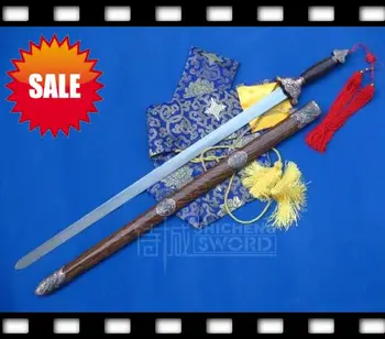 

Chinese sword 45# steel Material Alloy Scabbard Tai chi jian Hand Made
