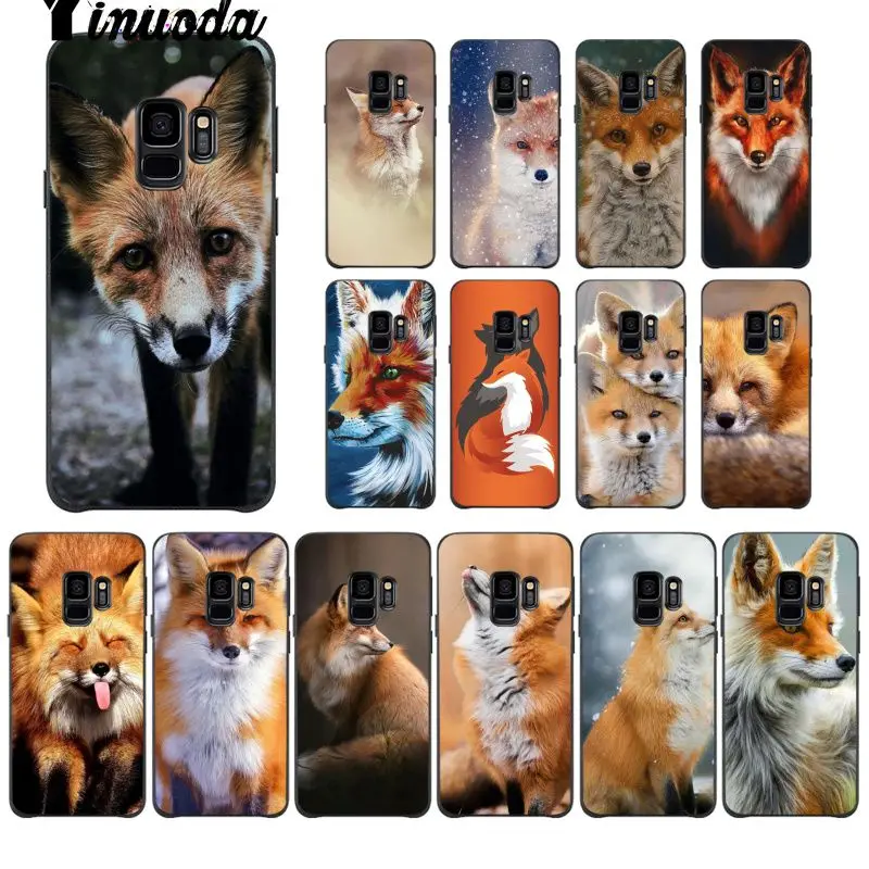 Yinuoda аниме лиса Смешные foxs Милая Продажа Модный дизайнерский чехол для