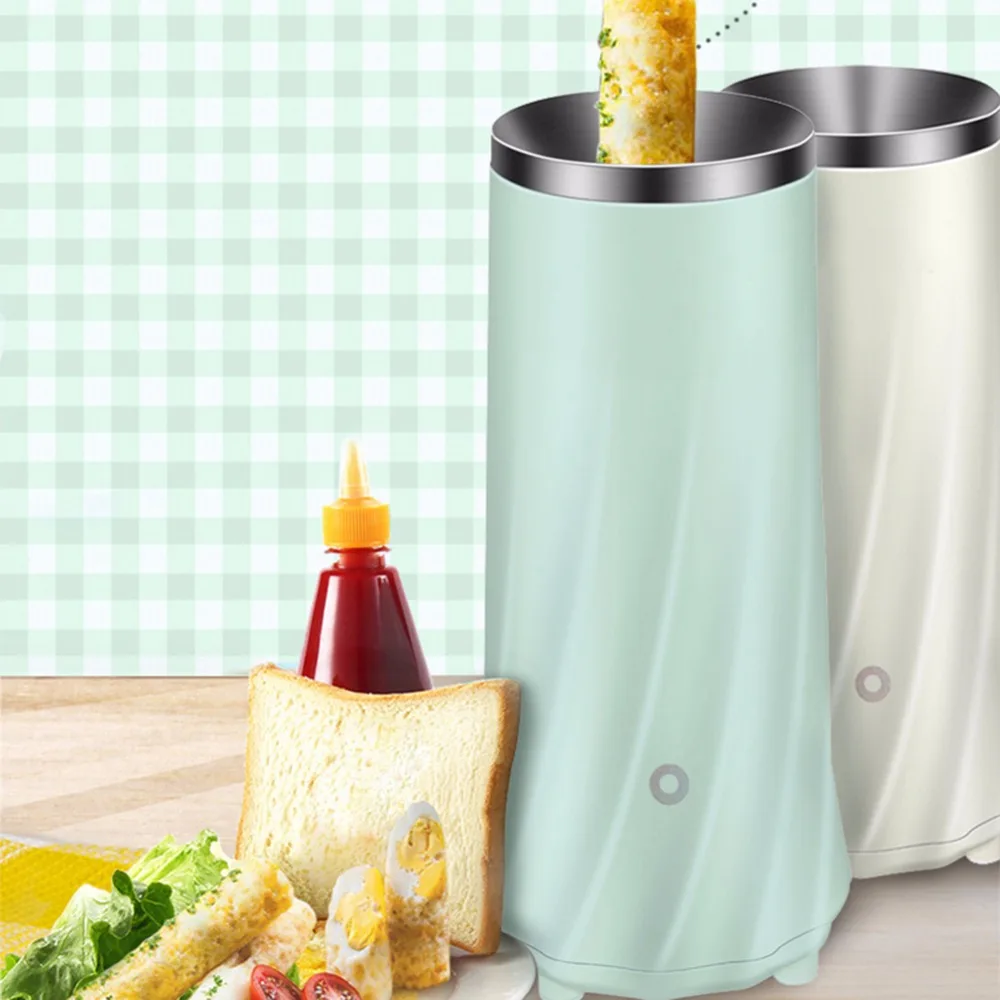 Электрический автоматический Multifunctiona мини устройство для изготовления рулетов Omelette Кухонный для завтрака охлаждения яйцо плита ЕС Plug - изображение