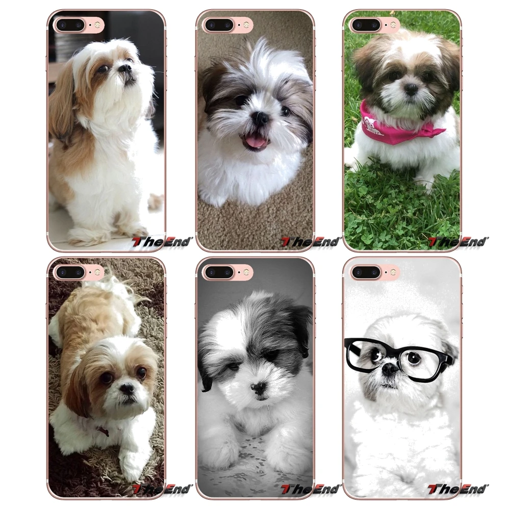 

Case Cover For Samsung Galaxy S2 S3 S4 S5 MINI S6 S7 edge S8 S9 Plus Note 2 3 4 5 8 Coque Fundas Shih Tzu Shitzu Dog Puppy Print