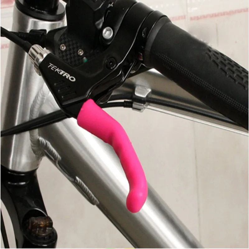 

MTB bicycle Silicone Brake Handle Sleeve Mountain Road Bike Anti-Skid Brake Lever Protection Cover handlebar brake lever sleeve