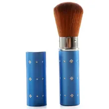 1 шт. раздвижные кисти для макияжа Профессиональные Румяна для лица кисти Косметическая кисть Инструменты Портативный кисть для нанесения маски кисточка для румян