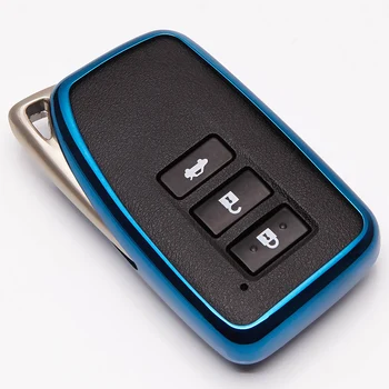 

TPU Car Key Cover Case for Lexus NX 200 NX300H RX 350 450H ES 350 GS IS LS RS RC F 2014 2015 2016 Car Key Holder Car Accessories