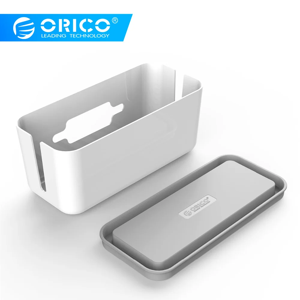 

ORICO Storage Box Protect Box Power Strip Box for Adapter Wire/Charger Line/USB Network HUB Cable Management Box