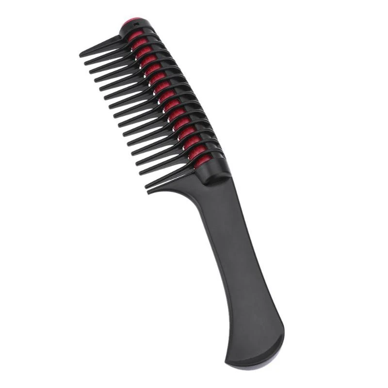 NEW-2Pcsanti-Hair Расческа для закручивания волос расческа парикмахерская расческа профессиональный салон моделирование бороды щетка для волос инструмент