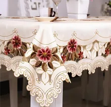 210 # platz runde heißer stickerei Tabelle kleiden Tischdecke abendessen schreibtisch matte abdeckung polyester mode heimtextilien Dezember