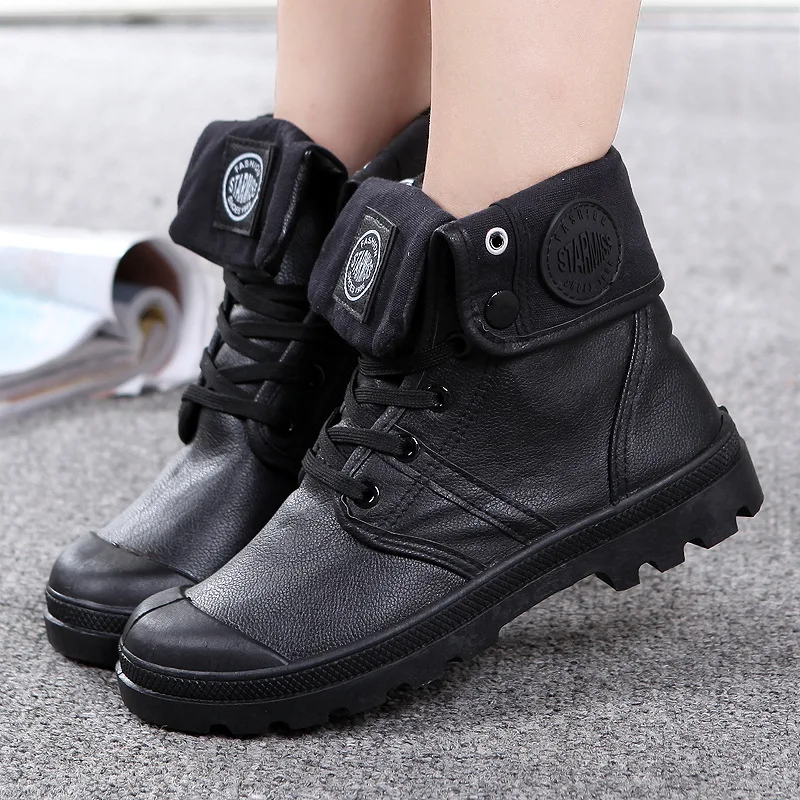 mens boots canvas