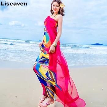 

Liseaven Women Scarf Luxury Brand Print Scarf Shawl Summer Long Soft Scarves Wraps 190cm*140cm