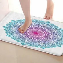 Узор Стиль Коврик для ванной комнаты, смешной Противоскользящий коврик для ванной, занавески для душа s аксессуары, соответствующие вашей душевой занавеске