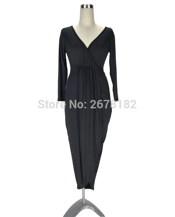 dress V neck611