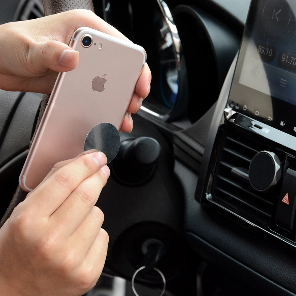 Магнитный держатель для телефона Xiaomi Redmi Note 7 автомобильный GPS с креплением на