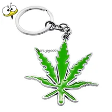 Автомобильный стильный брелок металлический кленовый лист для Автомобили Skoda, renault Volkswagen, Toyota, Honda, Ford, BMW, декоративный держатель, брелок для автомобиля