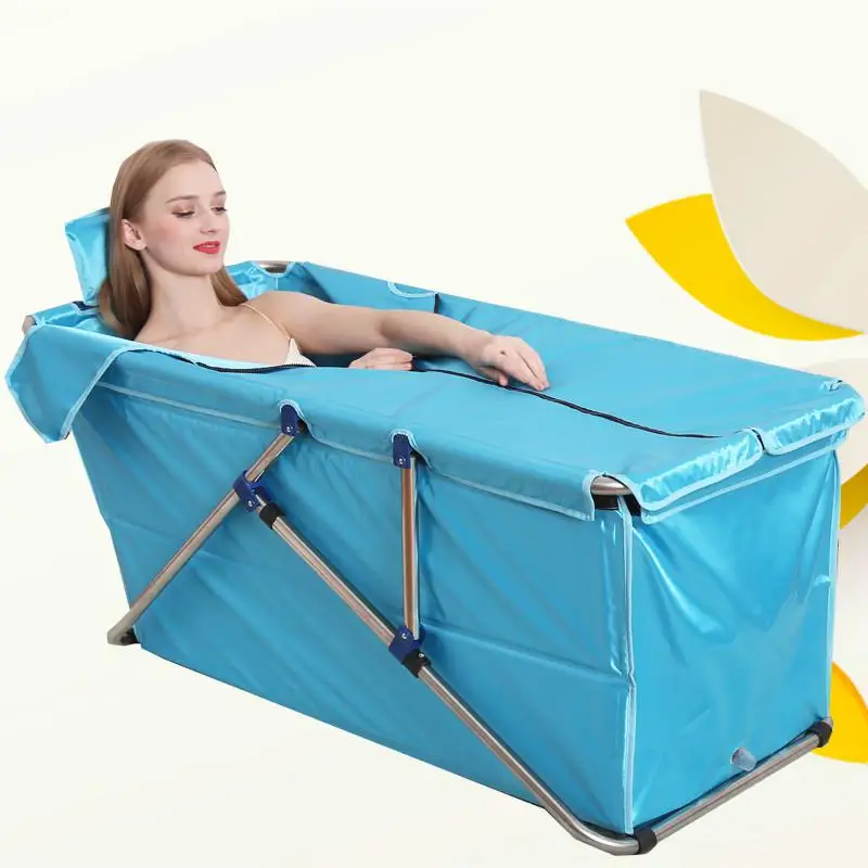 

Folding Portable Bathtub Inflatable Padded Bathtub For Adult Foldable Bath Tub Children Safety Bathtub Non-Inflatable