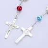 Imitation Pearl Beads Catholic Rosary Catholic Holy Communion silver color Wings Crucifix Pendants Bracelet nice gift ► Photo 3/6