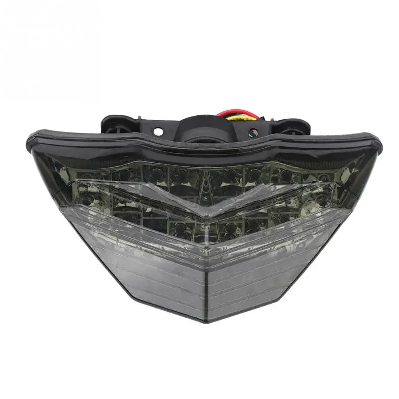 

12V Motorcycle LED Tail Brake Light Smoked Tail Brake Light Turn Signals LED Light for Kawasaki Ninja 250 300 2013-2015 New