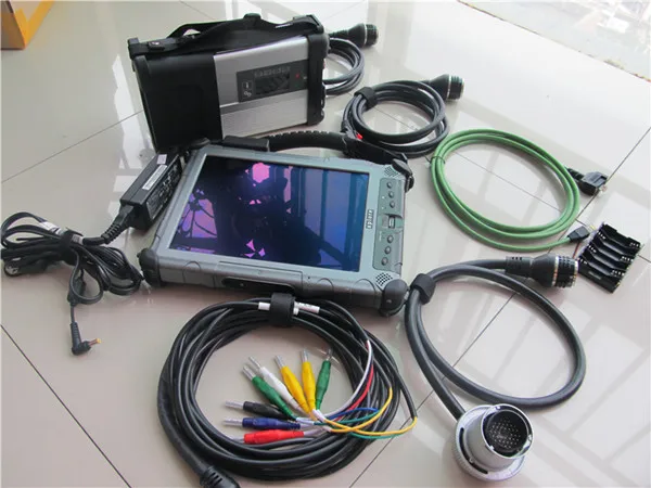  MB Sterne SD C5 mit Wireless + Win 7 v2019.5 + entwickler modus SSD software + Xplore Robuste iX104